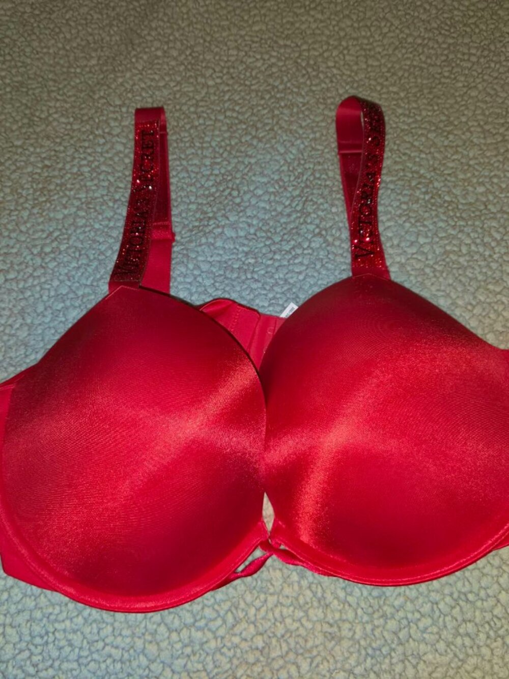 Very Sexy Logo Shine Strap Push-Up Bra 38D